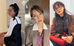 김나영, 웬디, 이선빈까지 레트로 스타일 안경에 빠진 스타들