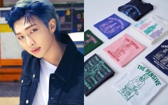 K-힙 그 잡채! BTS RM 픽 반가사유상 테마 의류 신상 비주얼 총정리