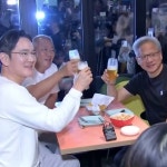 젠슨 황X이재용X정의선, 부자보이즈의 깐부 회동 현장