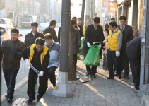 [북부산서] 관내 거리 대청소 봉사활동