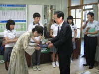 [순천서] 학생세금문예작품 공모전 우수입상자 시상