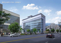 [북부산서] 청사 신축공사, 임시청사 마련