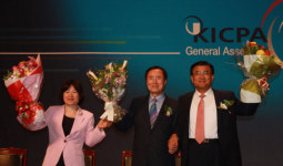 회장-강성원, 부회장-정준석, 감사-이기화 회계사 당선