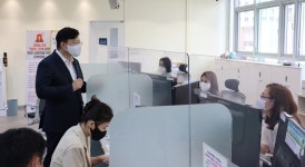 김진현 중부국세청장, 동화성·경기광주세무서 신고현장 방문