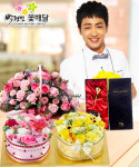 박현빈 꽃배달이 제안하는 특별한 생일선물 "꽃케익"