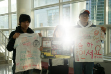 향기나는 남자들, 화장실 금연 스티커 부착 활동