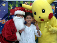 ‘어린이 병원에서 만나본 산타클로스’