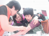 순천병원 2010년 첫 자원봉사 불우시설 노인과 함께