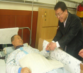 근로복지공단 여수지사, 설 맞이 위문품 전달