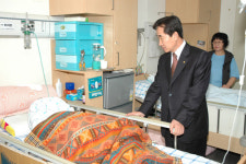 근로복지공단 신영철 이사장 안산산재병원 방문