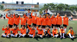 후시딘과 함께하는 홍명보 축구 페스티발 개최