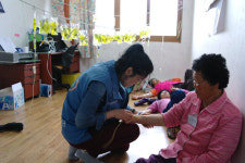 순천산재병원 “신비의 섬 우도마을 의료봉사 실시”