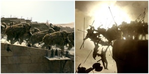 숫자영화 ‘10,000BC’ VS ‘300’ 판박이, 흥행도 닮을까
