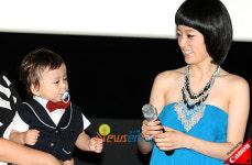 [포토엔]김별, 우람이가 마이크에 관심을?