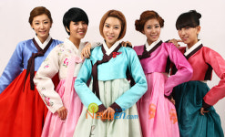 LPG, 내년 설까지 신데델라 탄생할거예요(추석 한복인사-포토엔)