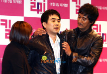 [포토엔]강혜정-신현준, ‘감독님 옷이 이게 뭐에요?’