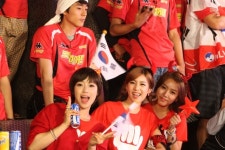 티아라의 ‘오 필승 코리아’ [포토엔]