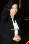 [포토엔]이민영,슬픔 가득찬 얼굴로 ‘故 앙드레김 빈소’ 조문