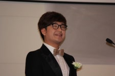 MC딩동(허용운) 결혼, 사회 김태진 리포터 장난기 가득 [포토엔]