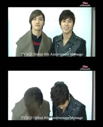 동방신기 벌써 데뷔8주년 “더 열심히 하겠다” 팬들에 감사메시지