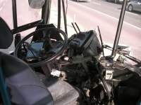 안양 버스사고, 형체 알아볼수 없을 정도로 부서진 운전석[포토엔]