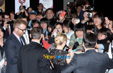 [포토엔]영화 ‘디스 민즈 워’ 내한 행사, ‘난리 났다 난리 났어~’