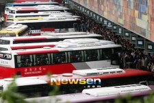 [포토엔]꽉찬 강남 고속버스터미널