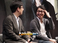 [포토엔]정우성 입담에 ‘진땀나는 두 감독~’