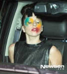 레이디가가 조커분장한 채 클럽파티 ‘밤에보니 더 섬뜩’[포토엔]