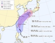 15호 태풍 콩레이 북상, 9월1일께 제주도 및 한반도 영향줄듯