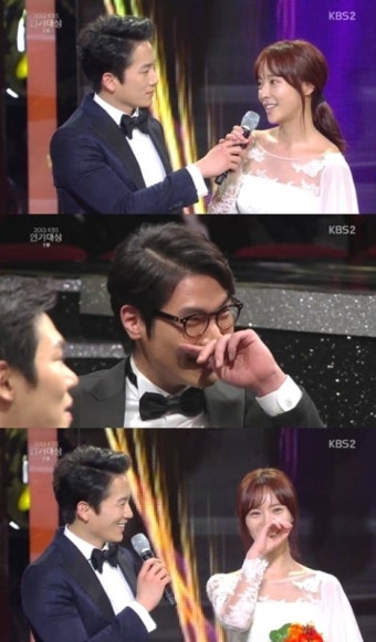 황정음 “김용준, 지성보다 최다니엘 키스신 질투”(KBS연기대상)