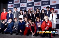 [포토엔]한자리에 모인 FNC 꽃미남꽃미녀들