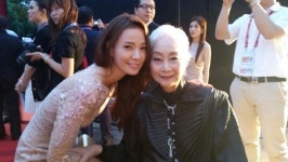 손태영 中 배우 노연과 깜짝 만남..인증샷 공개