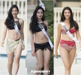 미스 유니버스, 한중일 비키니 미모대결 ‘유예빈 돋보여’