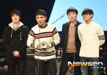 [포토엔]한국대중음악상 시상식 ‘최우수 모던록 노래 9와 숫자들’