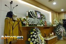 [포토엔]故 김광한 빈소에 함께한 유품들