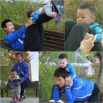 ‘슈퍼맨’ 대박, 이동국과 커플운동 ‘보살 미소 실실’