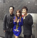 이글파이브 리치-izi 오진성, 산다라박과 ‘슈가맨’ 다정한 인증샷