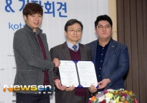[포토엔]노현준 실장-전병석 실장-최용호 대표, 중국 사회공헌 프로젝트 MOU체결