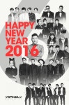YG패밀리 새해인사 포스터 공개, 싸이 빅뱅 위너 총출동