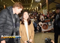 [포토엔]써니리 ‘코난 오브라이언 만남에 행복한 웃음’