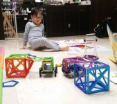 ‘영재인가봐’ 송대한, 창의력 대장의 블록 작품 ‘송일국도 감탄’