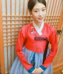 다이아 정채연, 단아한 한복 자태 공개 ‘곱다 고와’