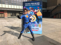 ‘초통령’ 번개맨 서홍석 “인기 비결? 국내 유일 실사 영웅”