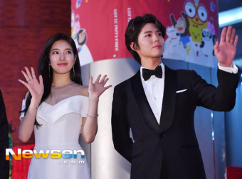 [포토엔HD]수지 박보검 ‘퍼펙트 비주얼 커플’(백상예술대상)