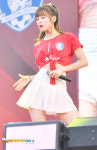[포토엔HD] 오마이걸 아린 ‘붉은악마 절개의상 입고 댄스댄스’