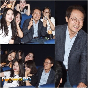 조희연 교육감-민규동 ‘무학여고 학생들과 즐거운 허스토리 GV’ [포토엔HD화보]