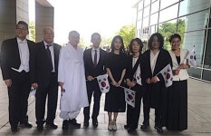 홍지민 이정현 박환희 신대철, 광복절 경축식 참석한  한자리에