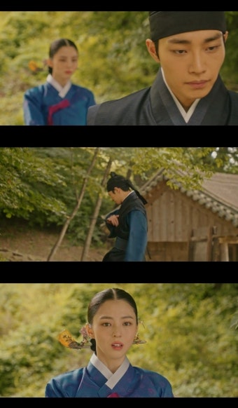 ‘백일의 낭군님’ 한소희 뱃속 애아빠 김재영? 애틋 눈빛 ‘의문’[결정적장면]