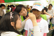 다문화 가정 어린이날 무지개 축제